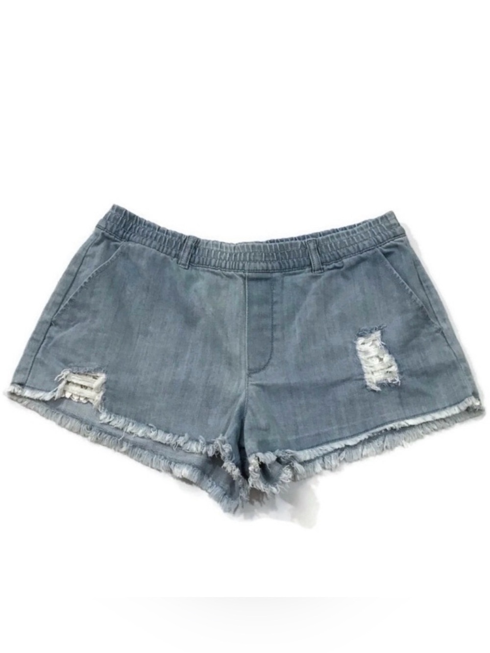 Aerie Distressed Denim Jean Shorts
